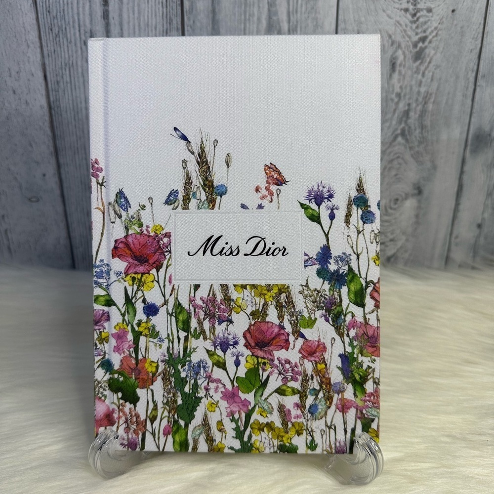 DIOR floral notebook